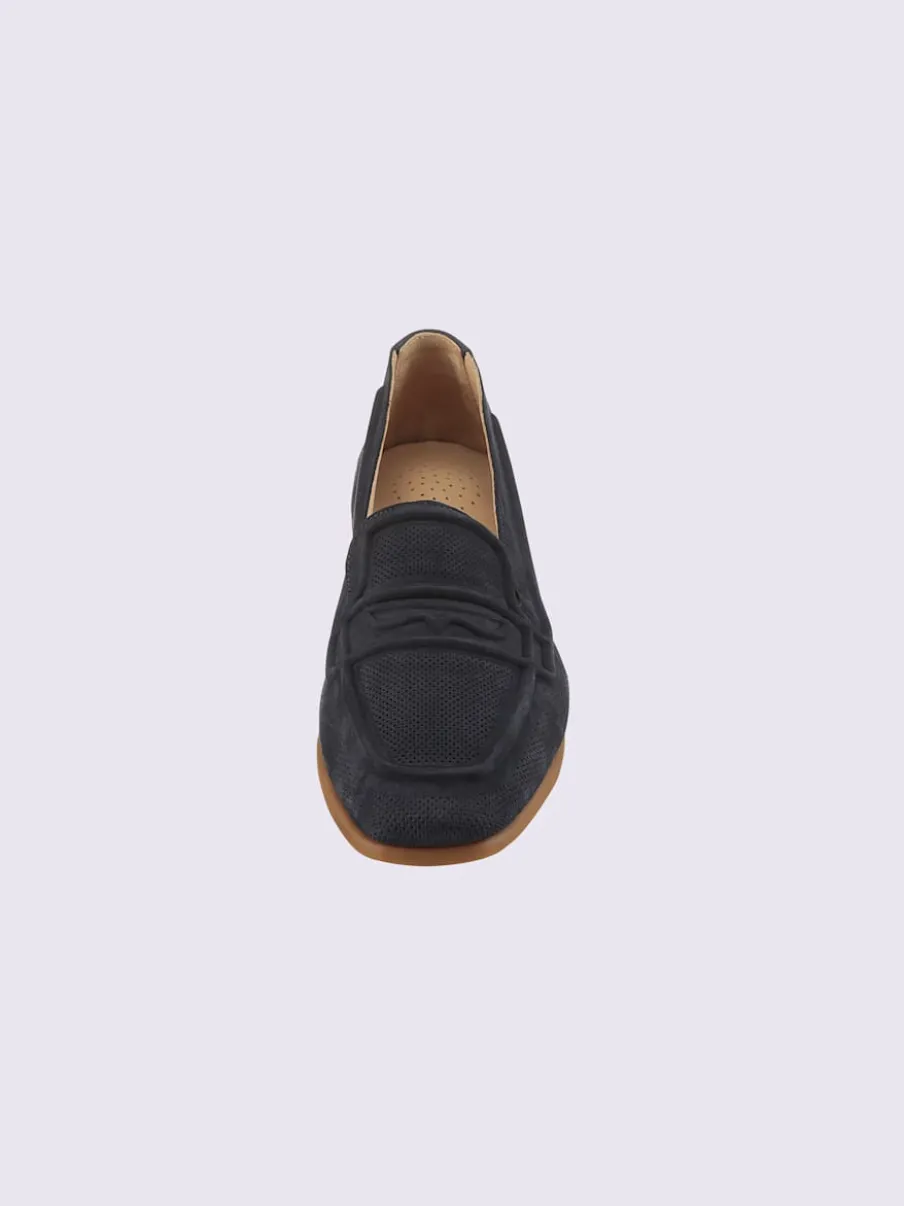 Trotteurs cuir velours de vache.