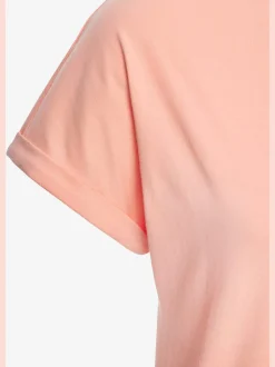 T-shirt avec encolure ronde et manches courtes en coton doux