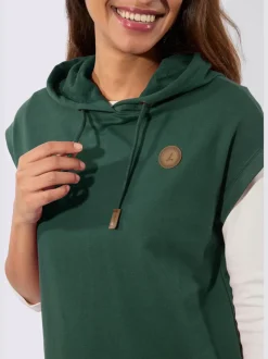 T-shirt à capuche pur coton