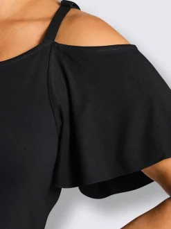 T-shirt carmen bretelles réglables