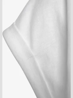 T-shirt à col rond avec impression palmier et manches courtes