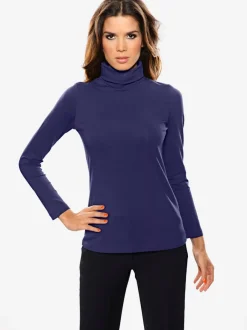 T-shirt à col roulé