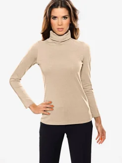 T-shirt à col roulé