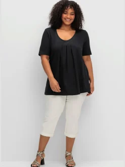 T-shirt coupe évasée