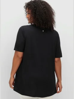 T-shirt coupe évasée