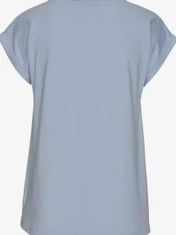 T-shirt décontracté manches courtes grand imprimé devant