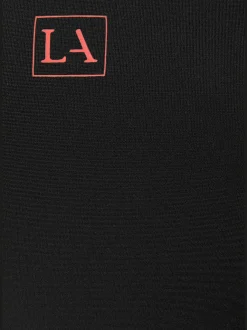 T-shirt de bain à manches longues avec coupe près du corps et design sportif