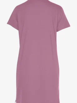 T-shirt de nuit ample avec imprimé et manches courtes