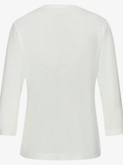 T-shirt de nuit à manches 3/4 avec imprimé discret doux