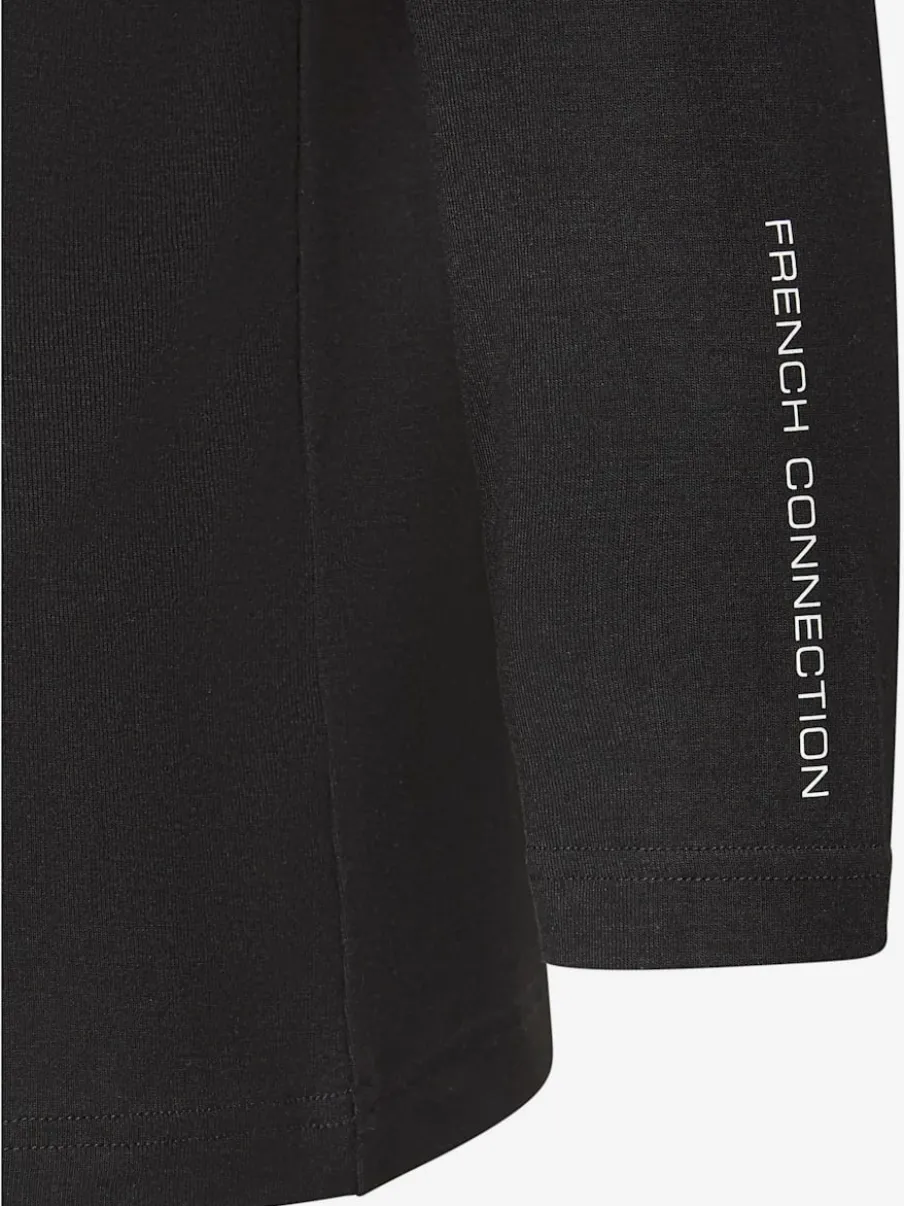 T-shirt de nuit à manches 3/4 avec imprimé discret doux