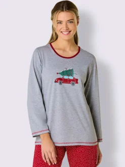T-shirt de pyjama jersey fin