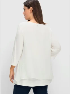 T-shirt doublé