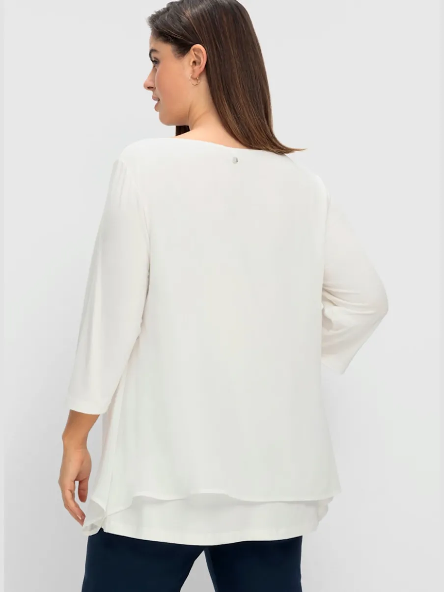 T-shirt doublé