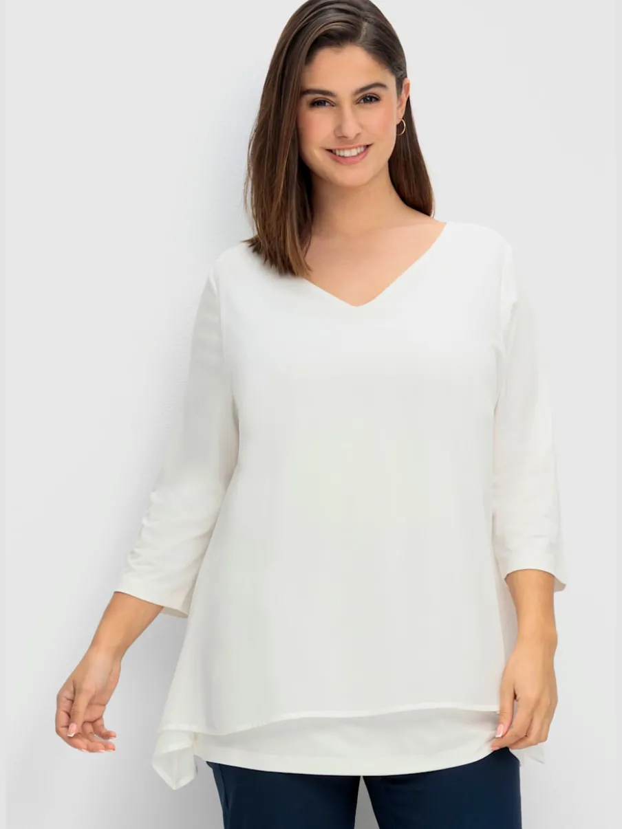 T-shirt doublé