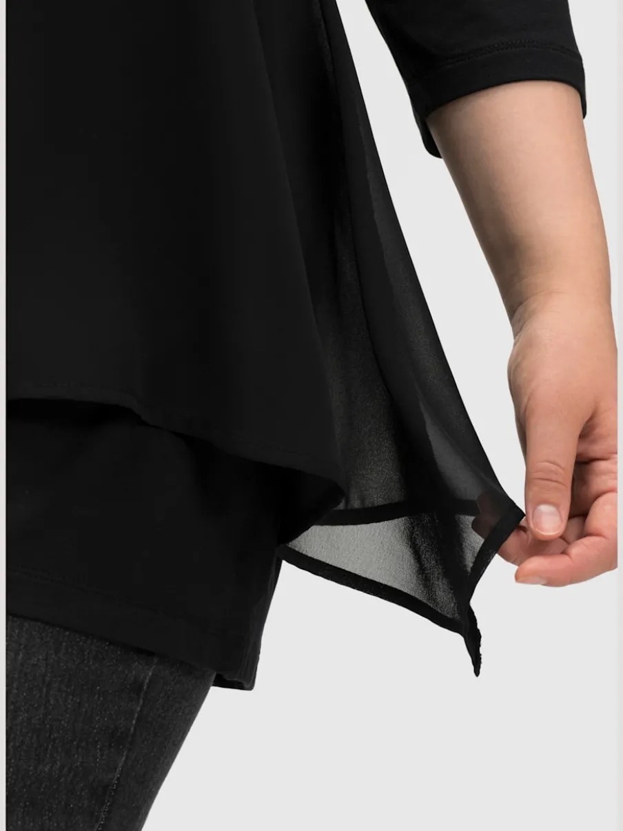 T-shirt doublé