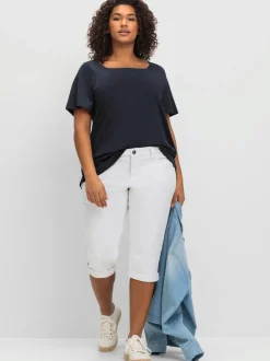 T-shirt encolure carrée