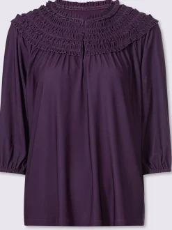 T-shirt à encolure ronde toucher doux