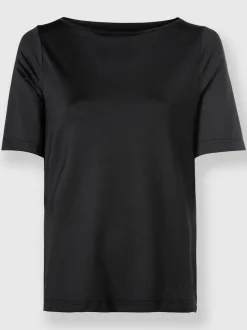 T-shirt encolure U manches courtes matière douce respirante