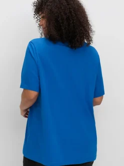 T-shirt en v encolure en v affinante