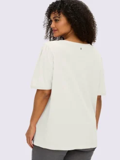 T-shirt en v encolure en v affinante