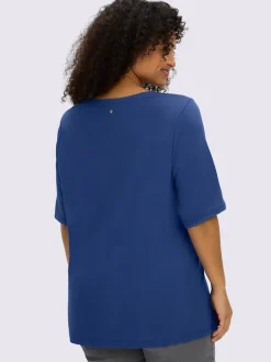 T-shirt en v encolure en v affinante