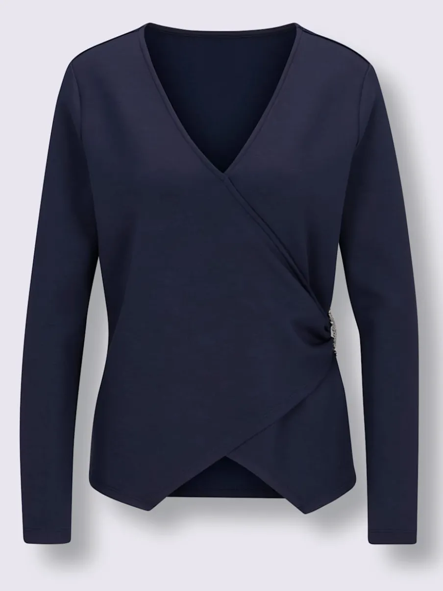 T-shirt en v modal (tencel)
