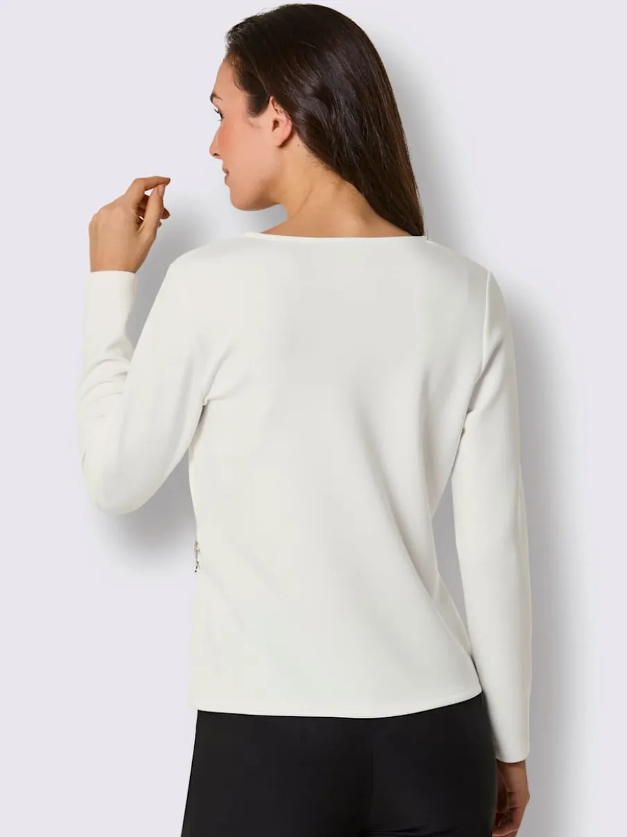 T-shirt en v modal (tencel)