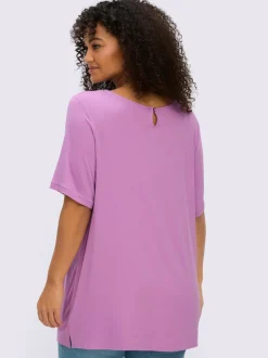 T-shirt fleurs en 3d