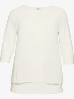 T-shirt forme fluide en pointe