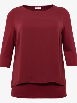 T-shirt forme fluide en pointe