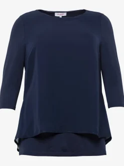 T-shirt forme fluide en pointe
