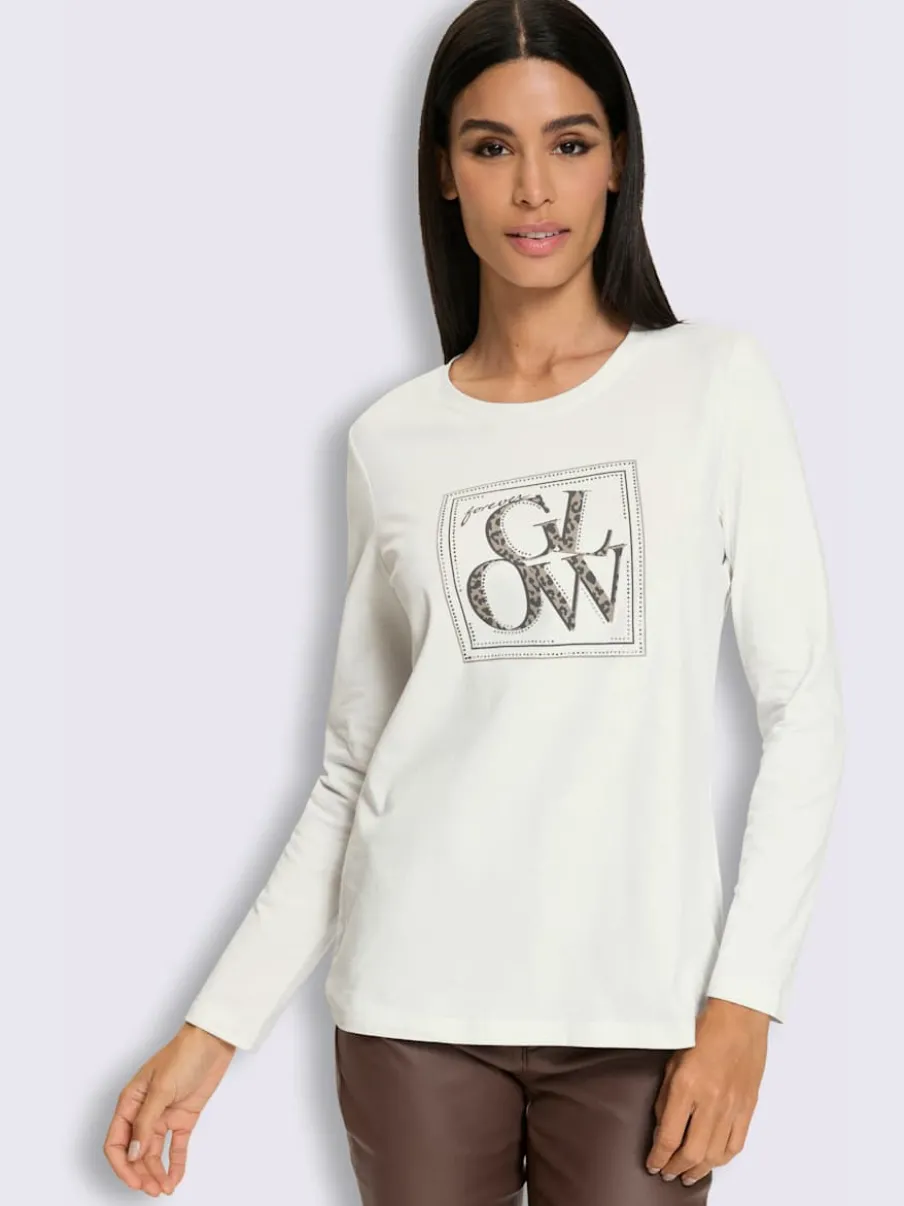 T-shirt imprimé motif imprimé