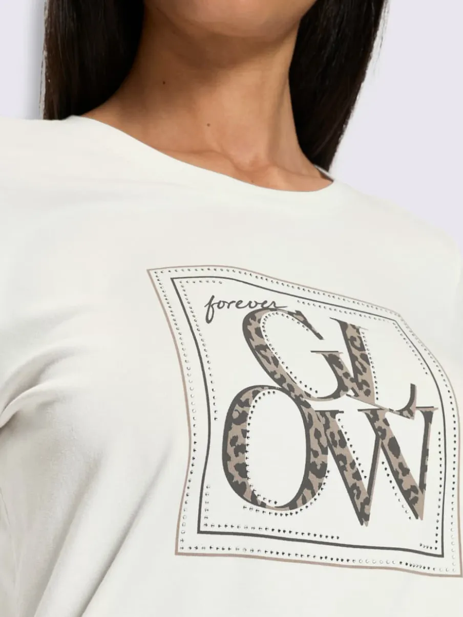 T-shirt imprimé motif imprimé