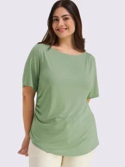 T-shirt jolies fronces