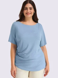 T-shirt jolies fronces