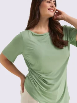 T-shirt jolies fronces