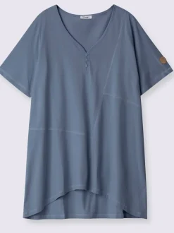 T-shirt long coupe longue affinante