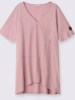 T-shirt long coupe longue affinante