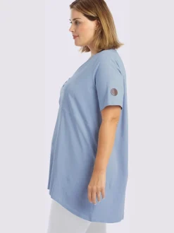 T-shirt long coupe longue affinante