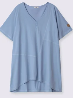T-shirt long coupe longue affinante