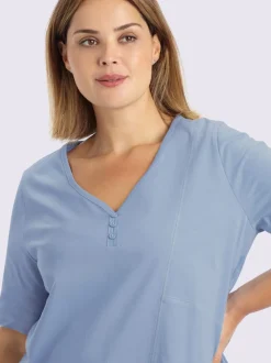 T-shirt long coupe longue affinante