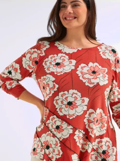 T-shirt long style superposé