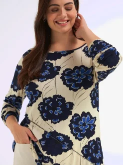 T-shirt long style superposé