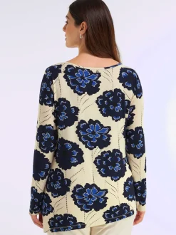 T-shirt long style superposé