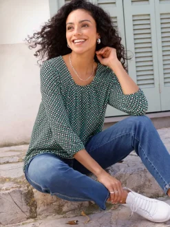 T-shirt à manches 3/4