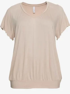 T-shirt manches chauve-souris affinantes