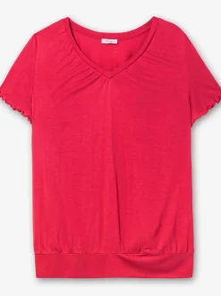 T-shirt manches chauve-souris affinantes