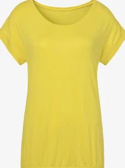 T-shirt à manches courtes avec empiècement au bas des manches
