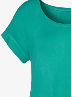 T-shirt à manches courtes avec empiècement au bas des manches