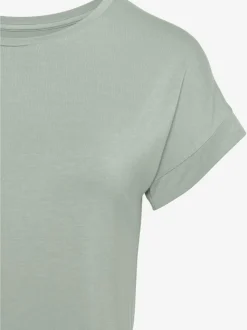 T-shirt à manches courtes avec empiècement au bas des manches